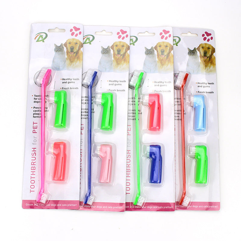 Pet Toothbrush Set (3 Pieces)