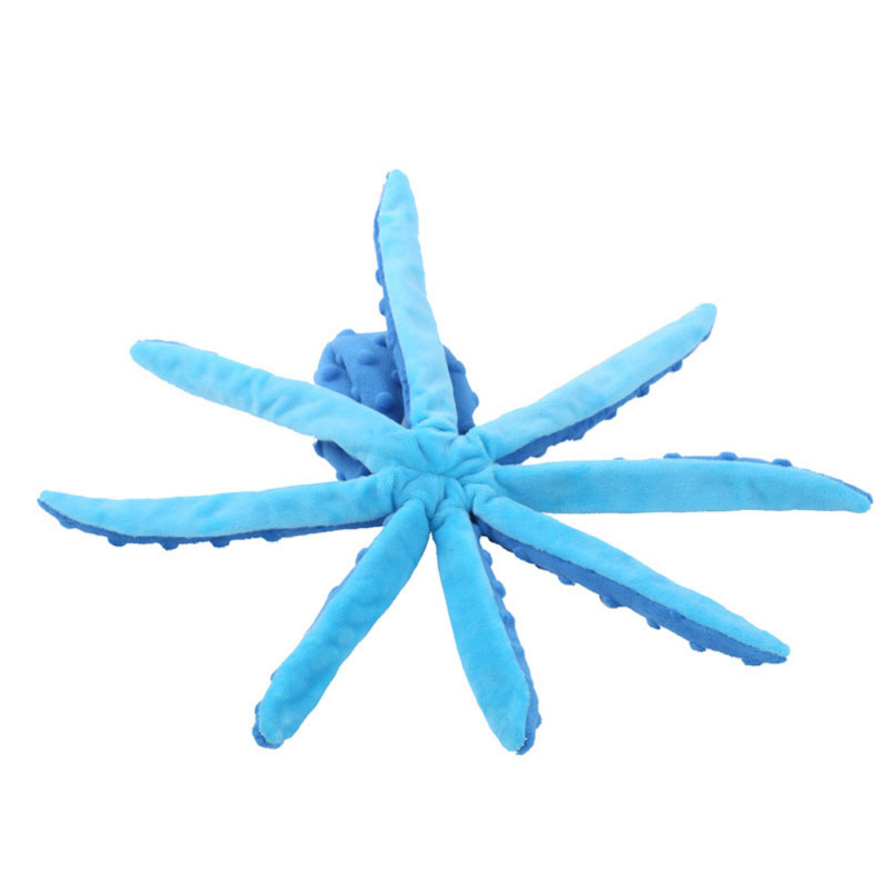 Squeaky Plush Octopus Toy