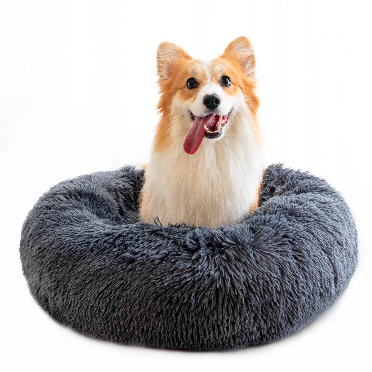 Cloud Round Plush Pet Bed