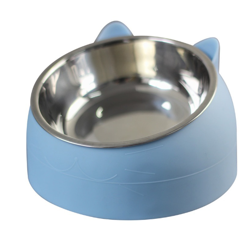 Tilted Double Food & Water Bowl