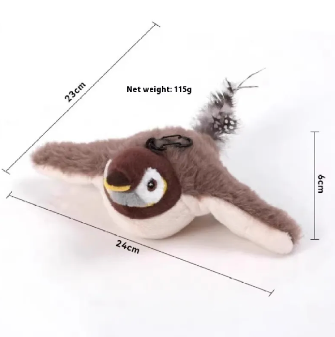 Wiggle Bird Plush Toy