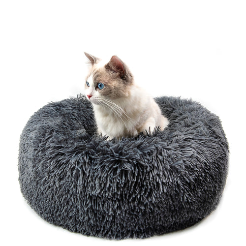 Cloud Round Plush Pet Bed