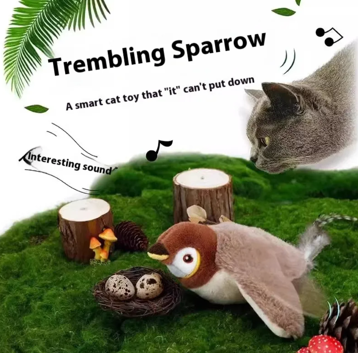 Wiggle Bird Plush Toy